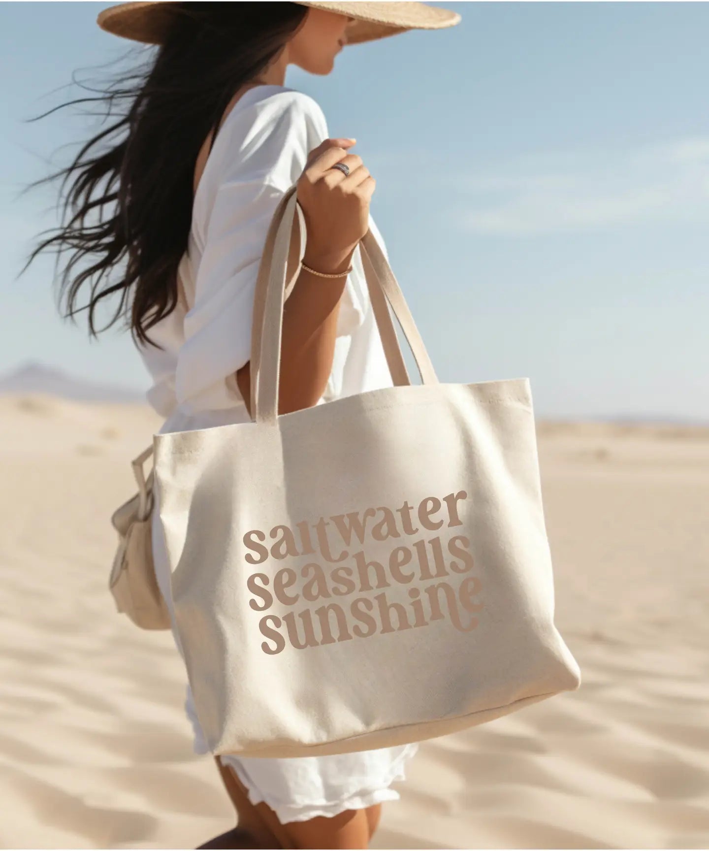 Summer Canvas Tote bag 100 % bomull