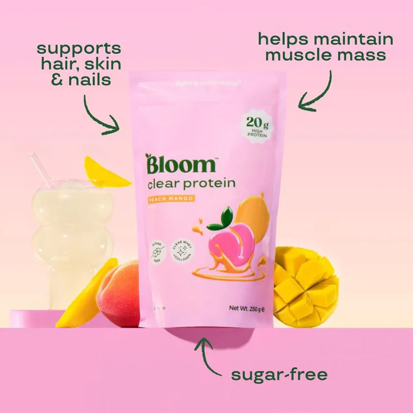 Bloom Clear Protein Fersken- og mangosmak