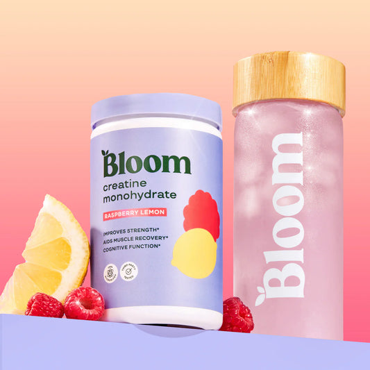 Bloom Kreatin Monohydrat Bringebær/Sitron