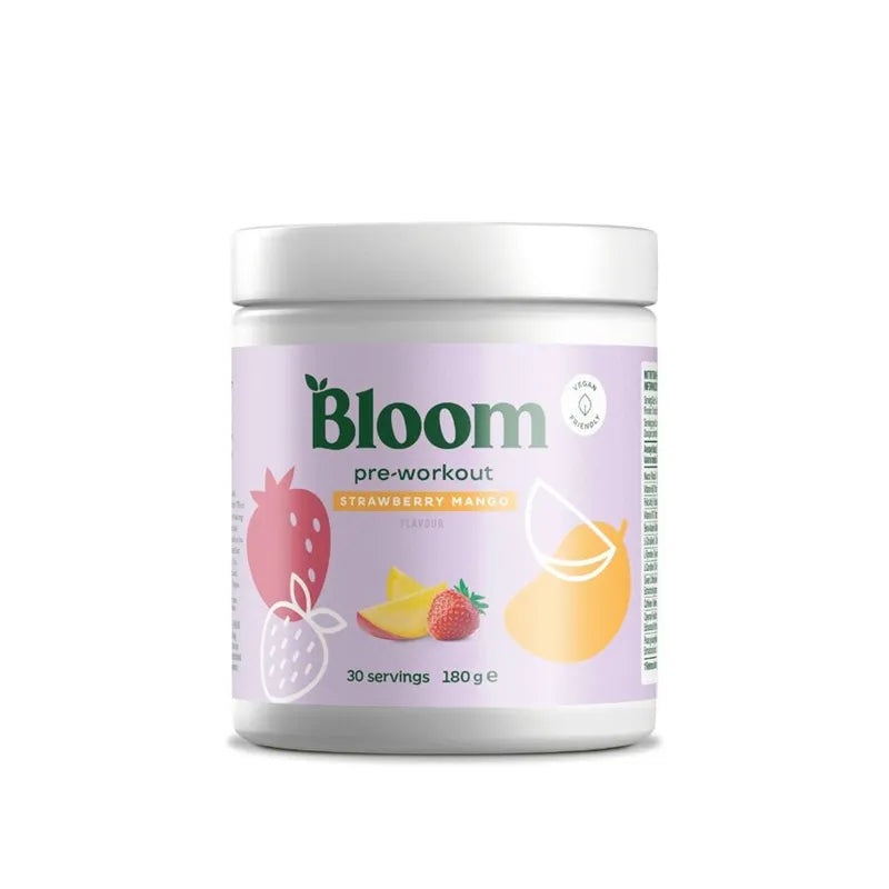 Bloom High Energy Pre-workout Jordbær-og mangosmak
