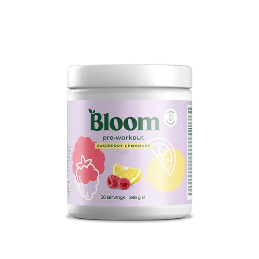 Bloom High Energy Pre-Workout Bringebær- og sitronsmak