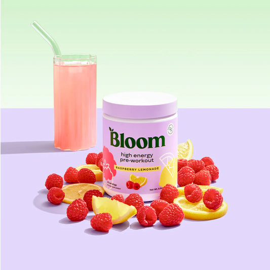 Bloom High Energy Pre-Workout Bringebær- og sitronsmak