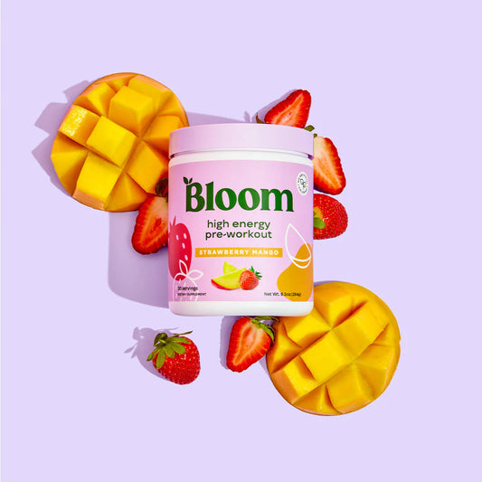 Bloom High Energy Pre-workout Jordbær-og mangosmak