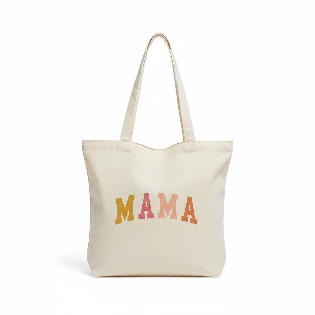 MAMA Tote Bag White Background